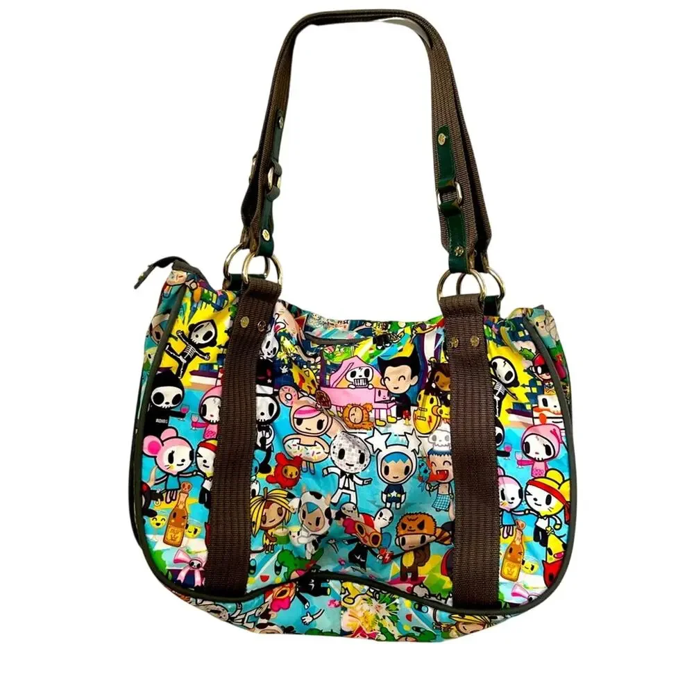 Retired Tokidoki Celebrazione Carezza hobo bag purse nylon Handbag